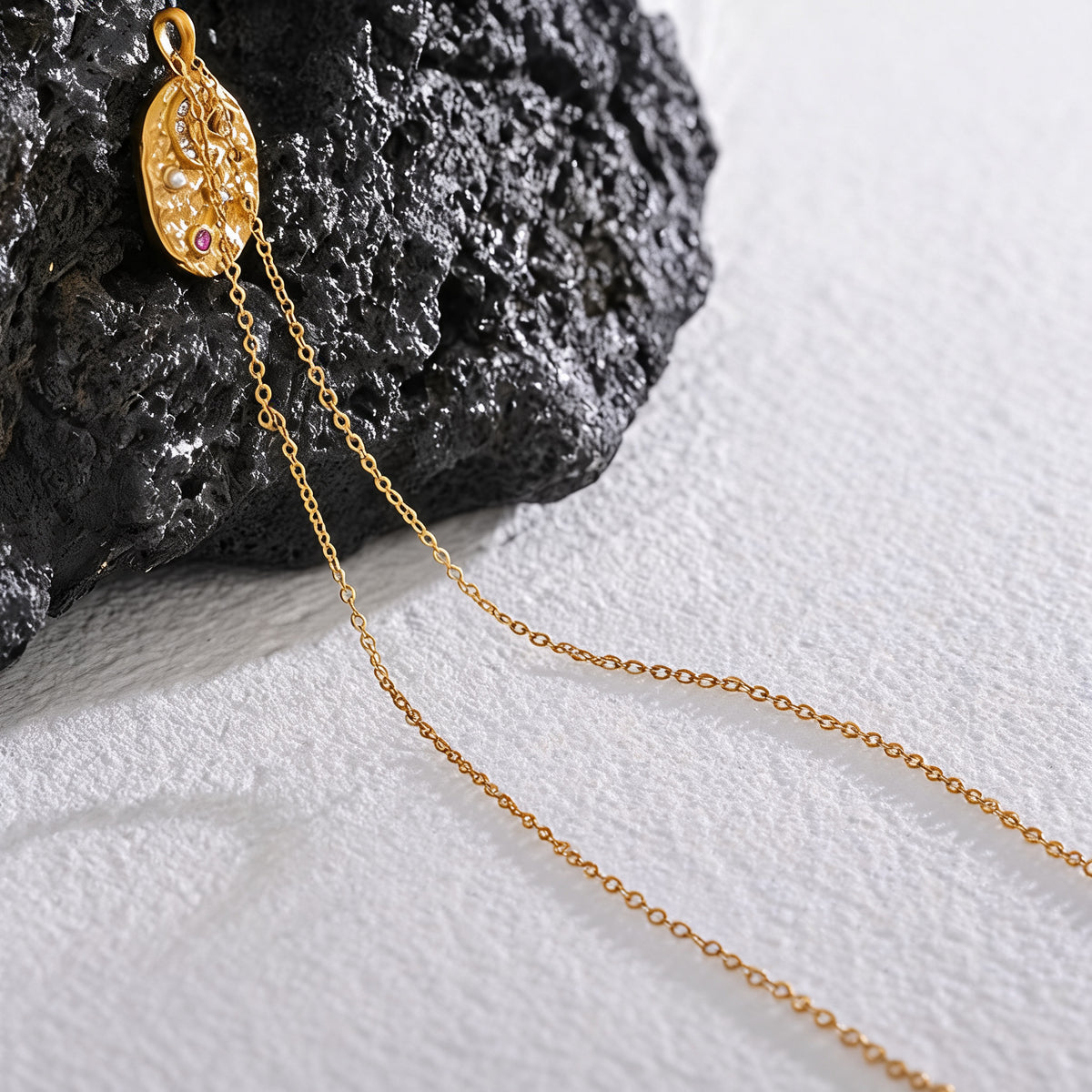 Rue Moon Charm Necklace