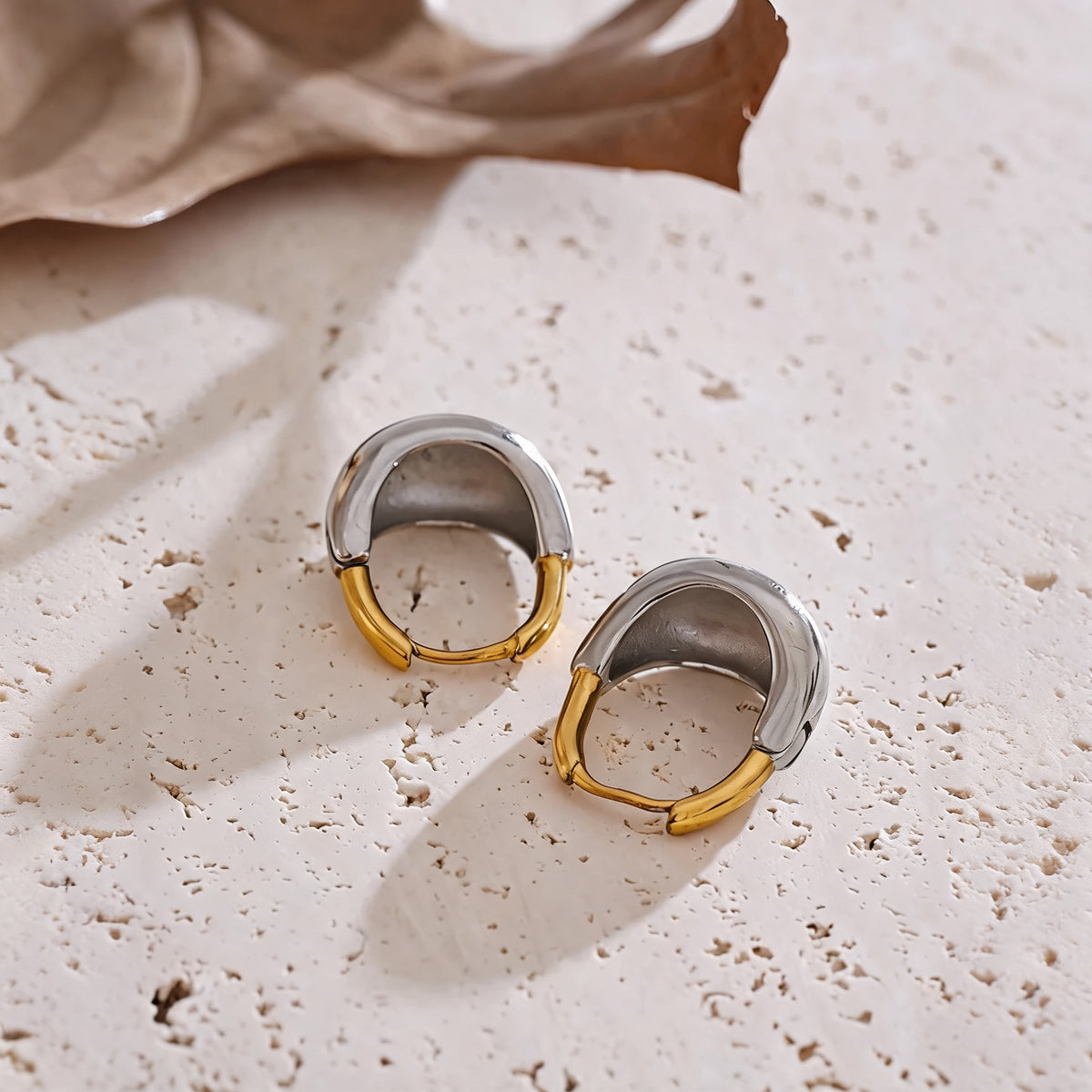 Vada Statement Hoop Earrings