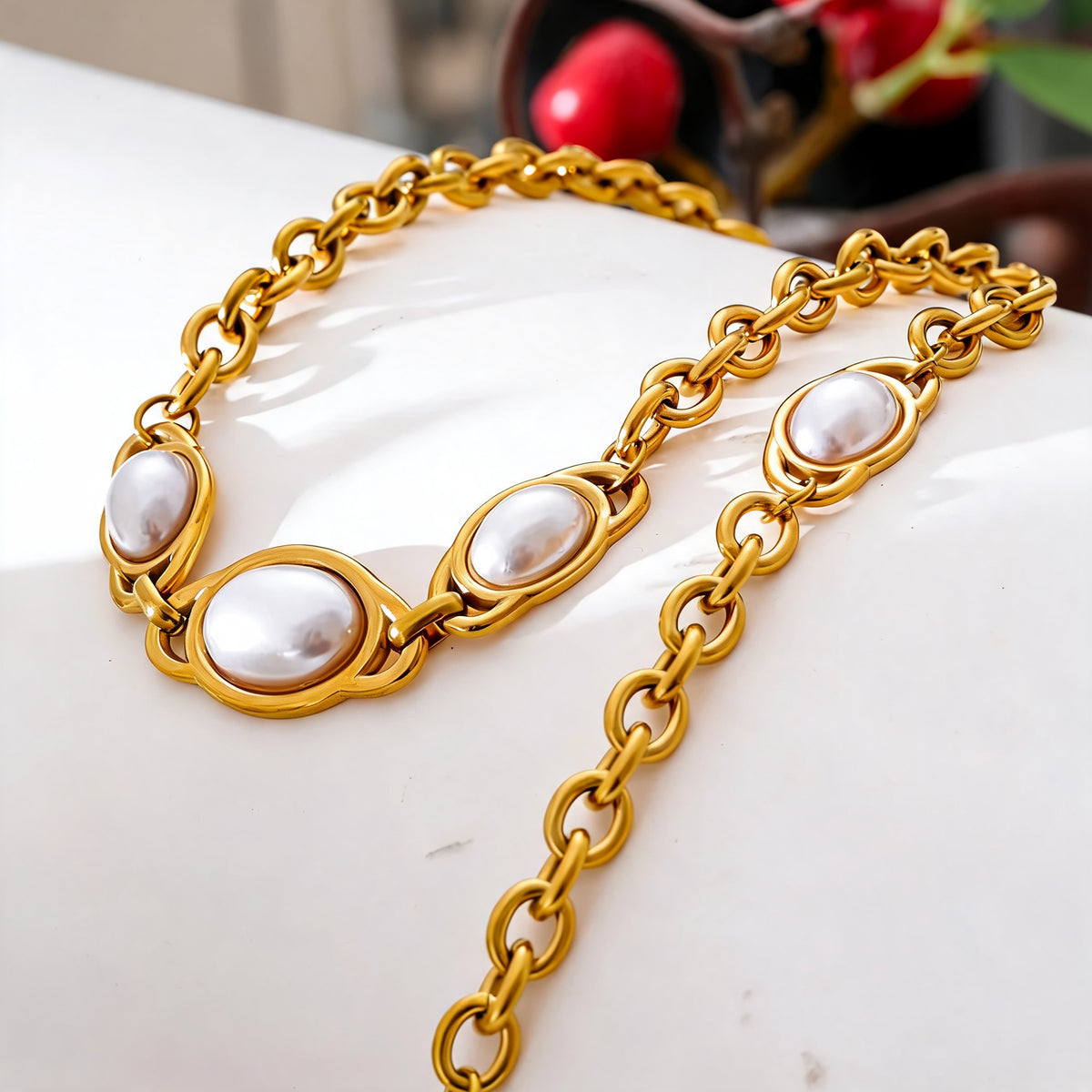 Cleo Faux Pearl Set