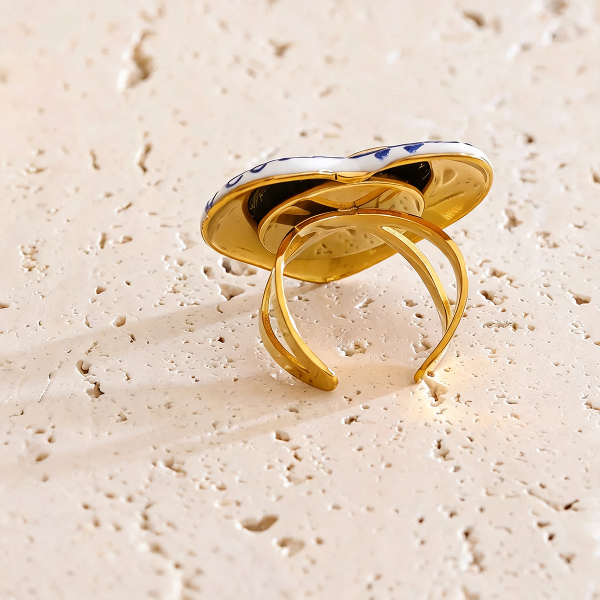 Darcy Heart Charm Ring