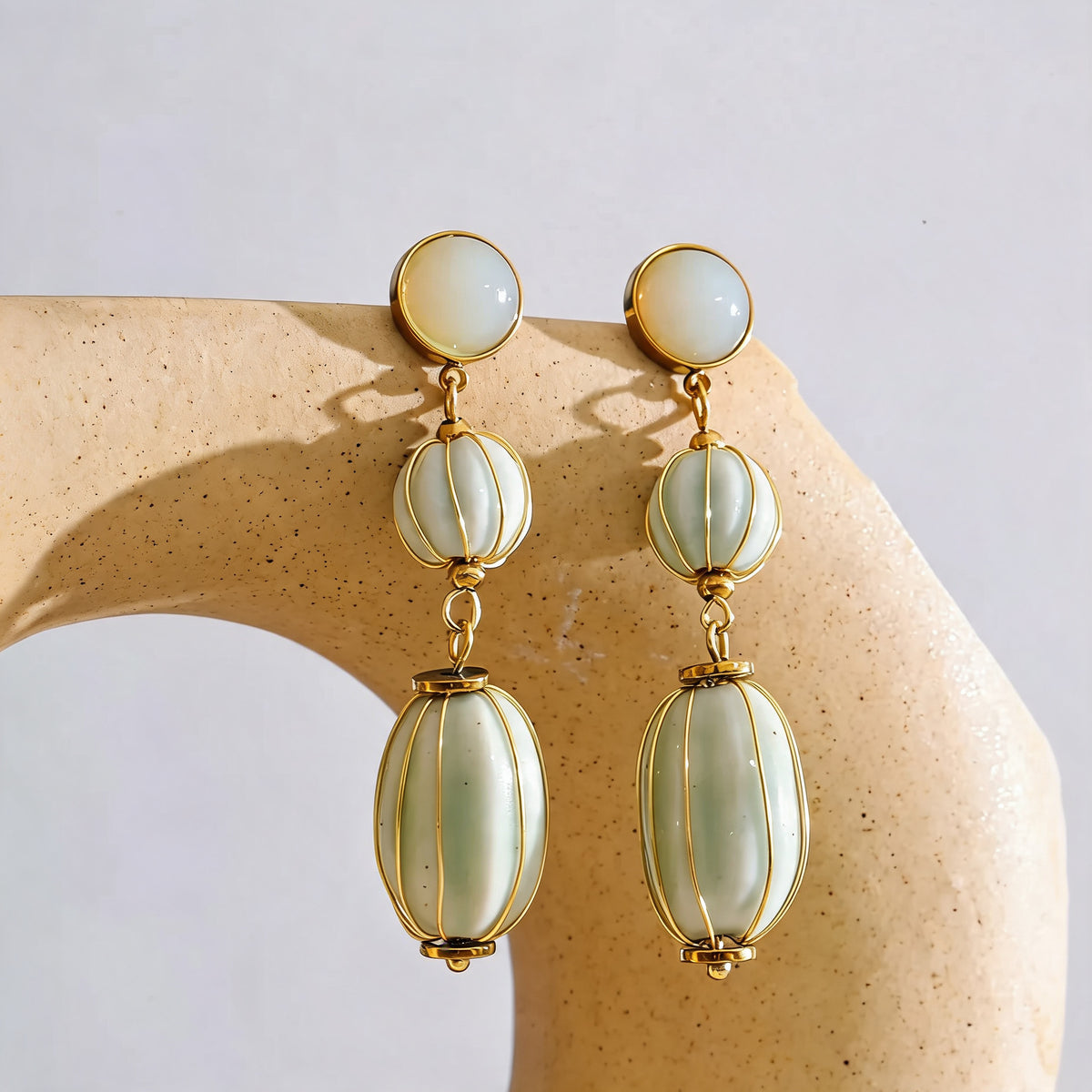 Gia Ceramic Bead Earrings