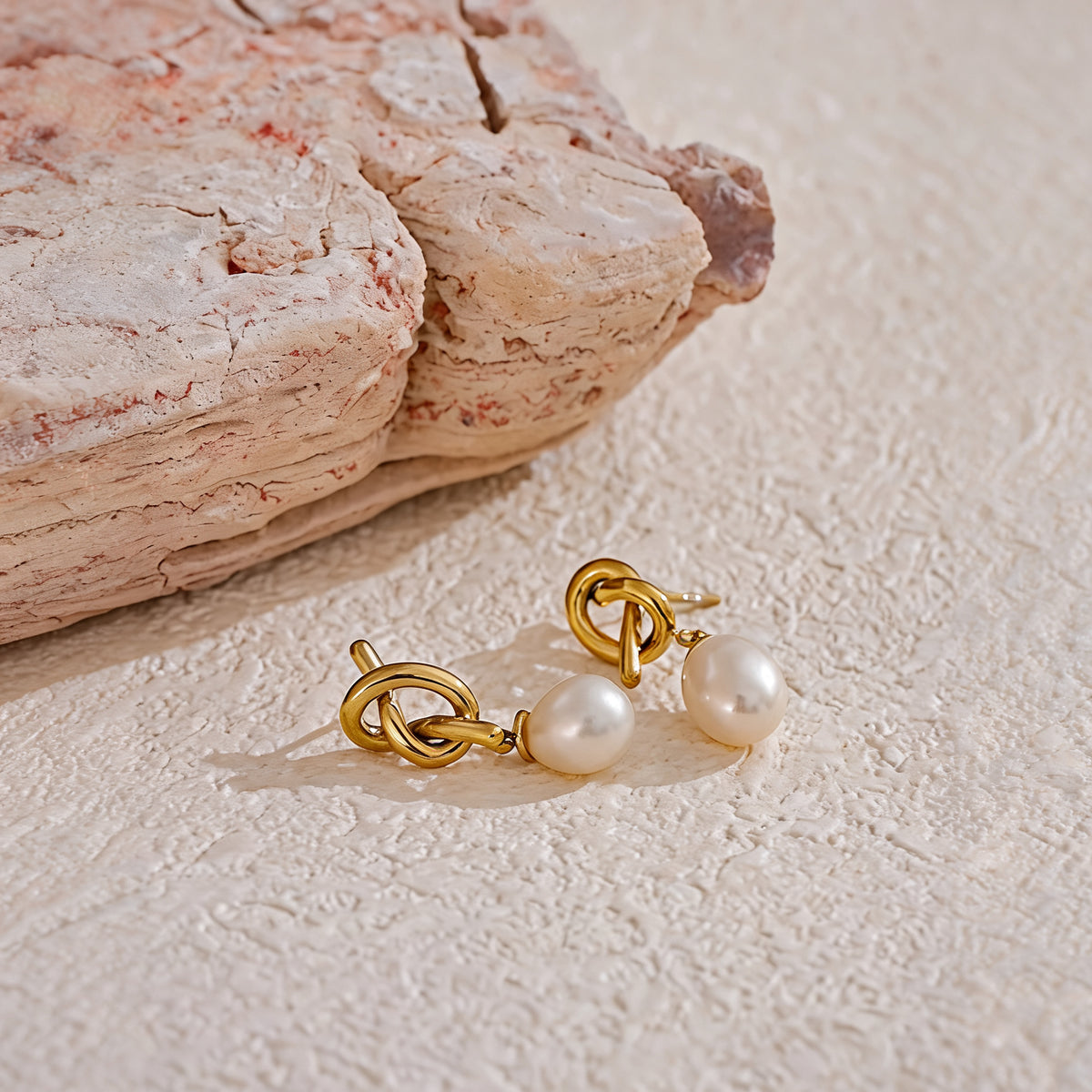 Merit Knot Drop Earrings