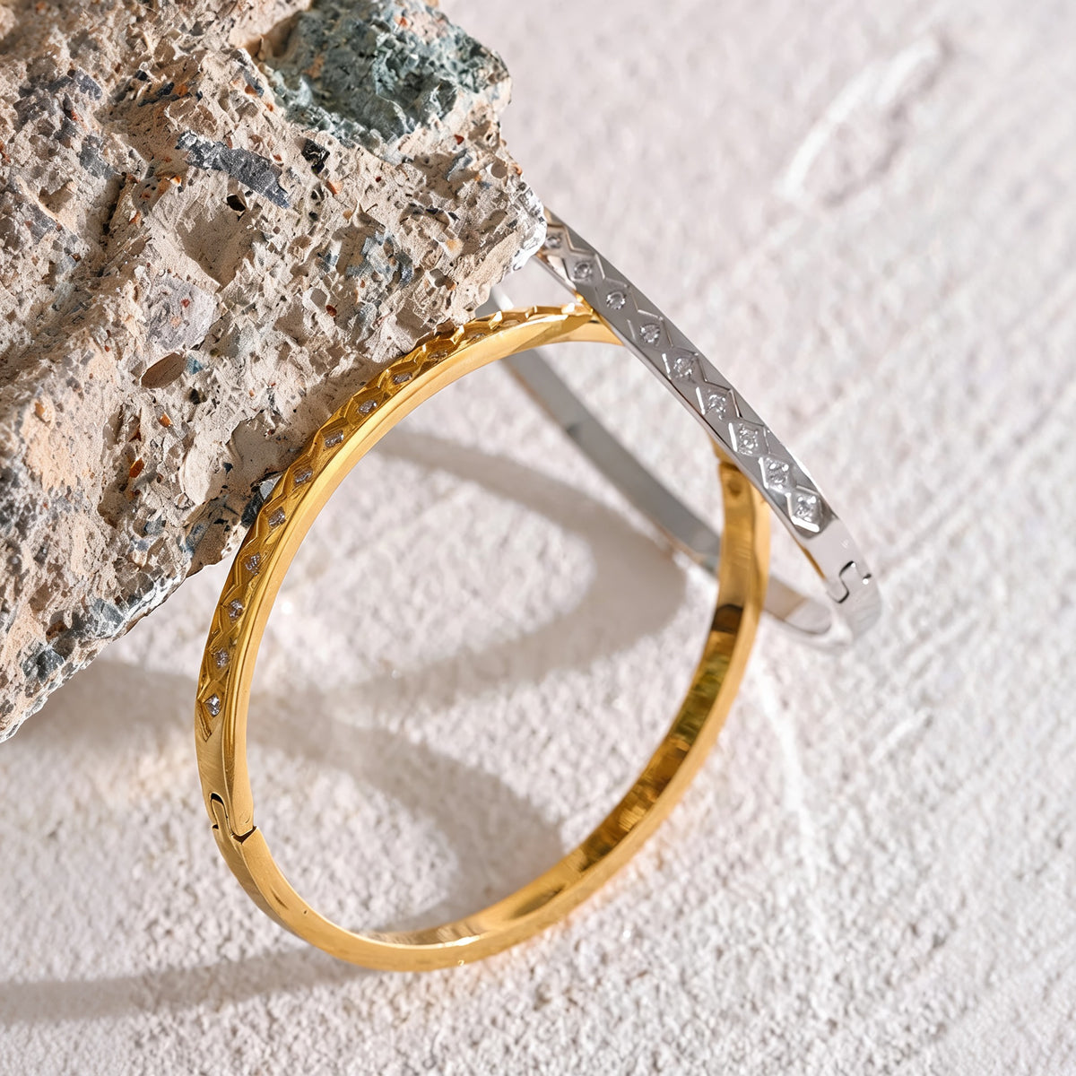 Nina Crystal Bangle