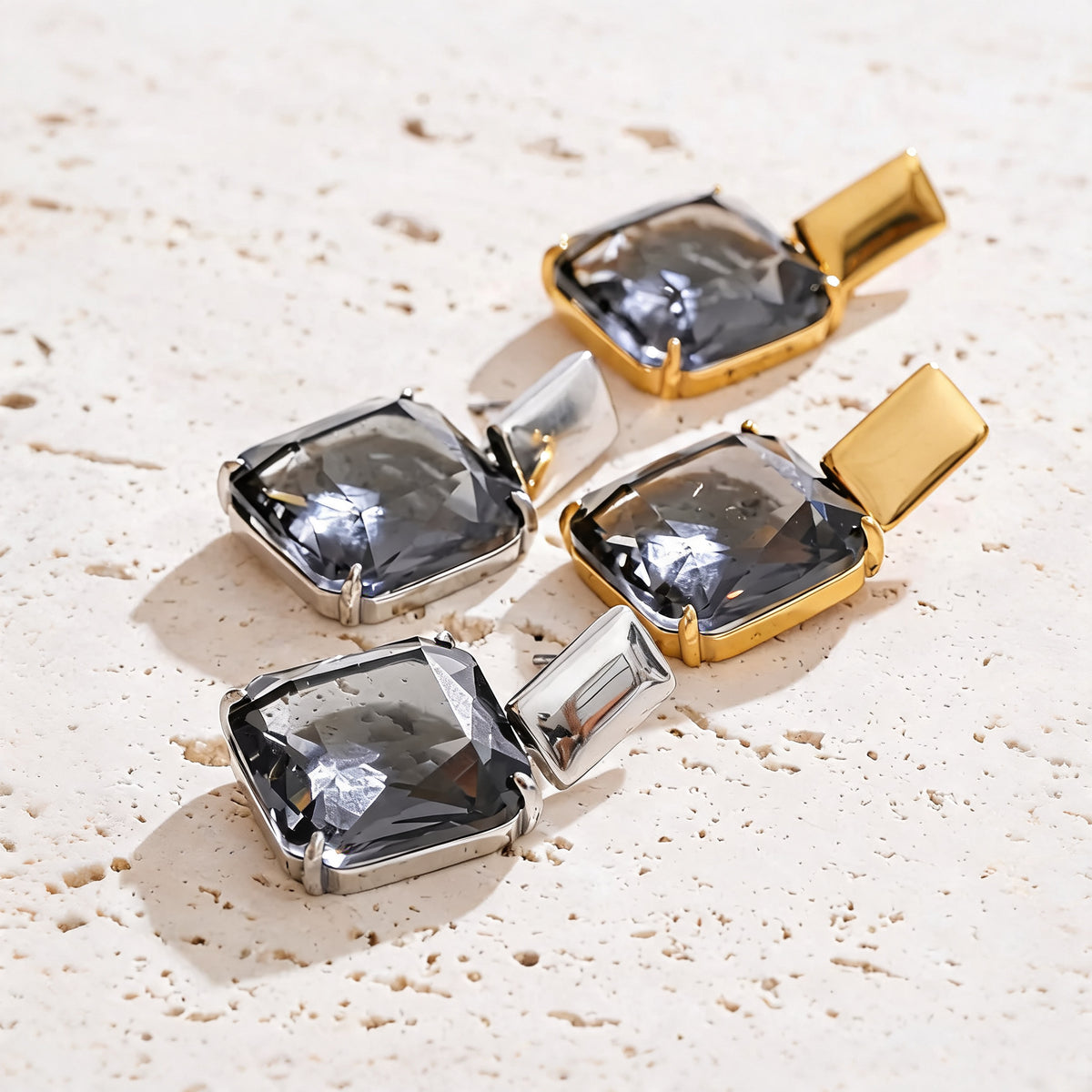 Romy Crystal Drop Earrings