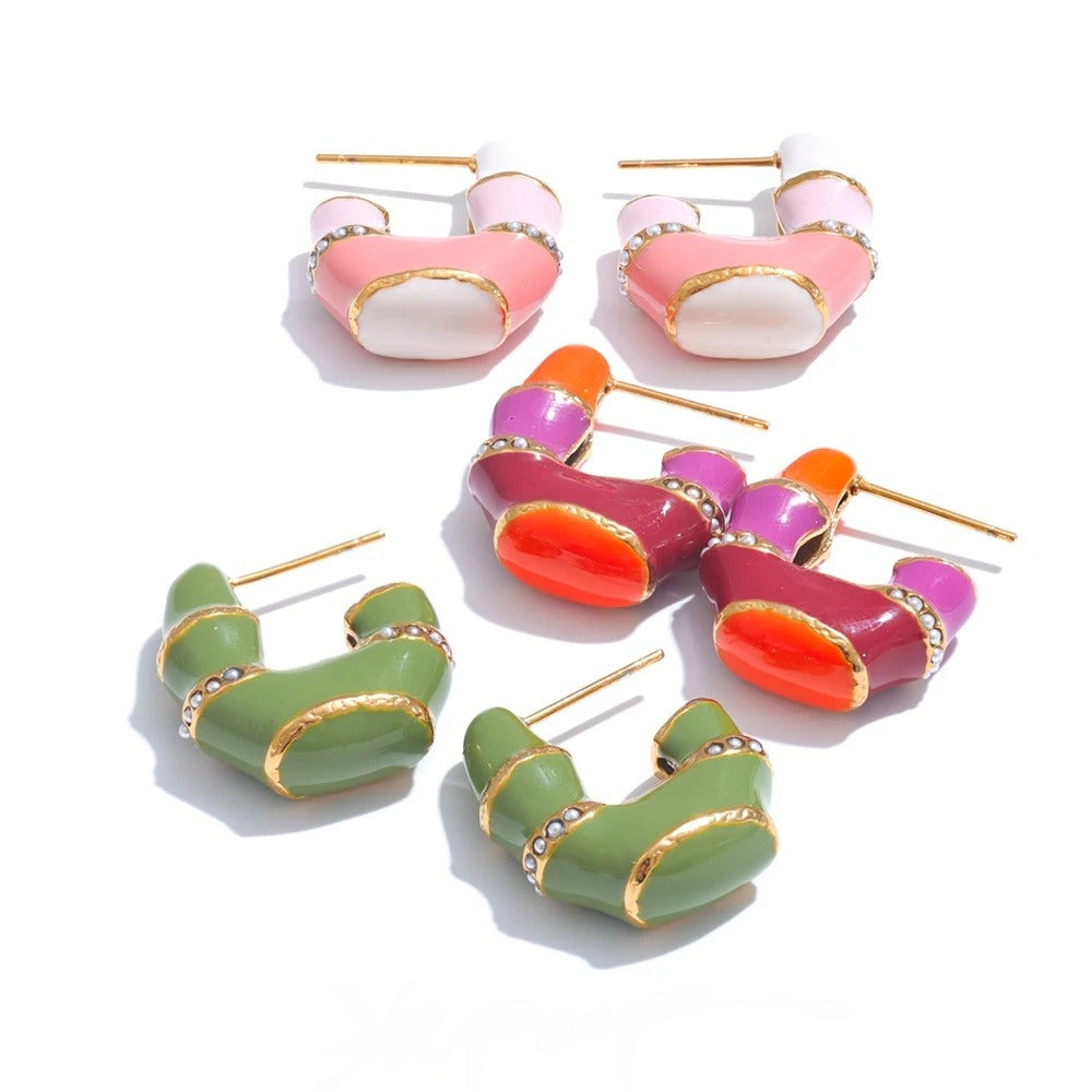Zola Multicolor Charm Earrings
