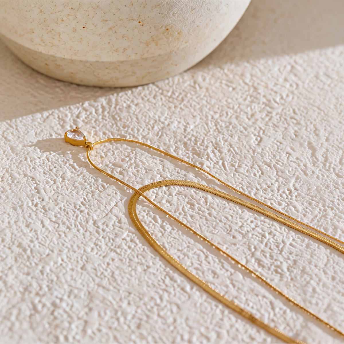 Sadie Layered Drop Necklace