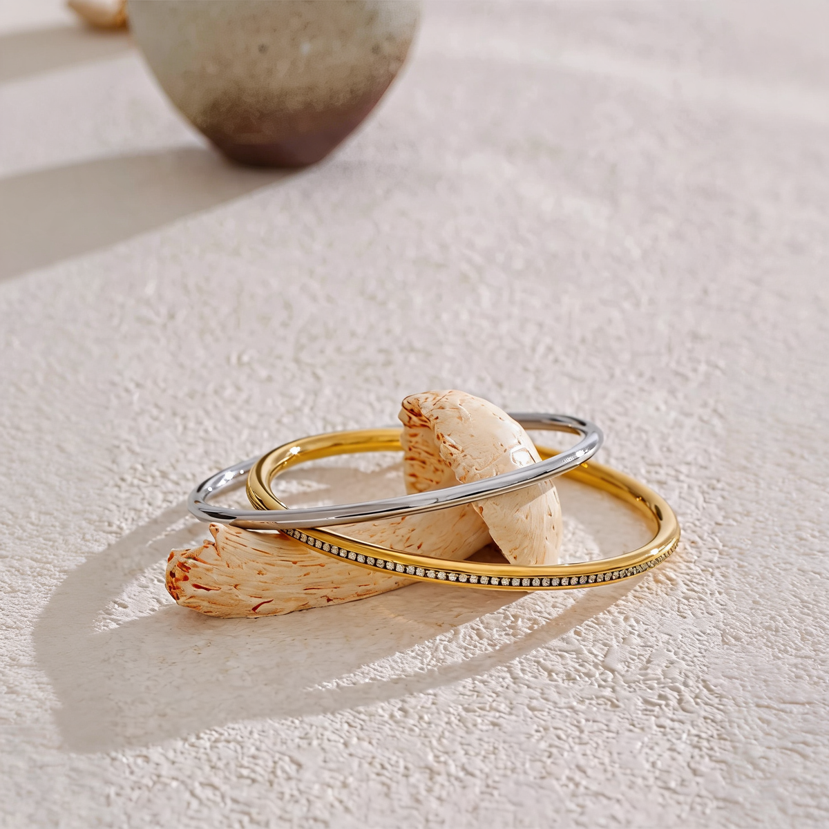 Emma Crystal Stacking Bangle