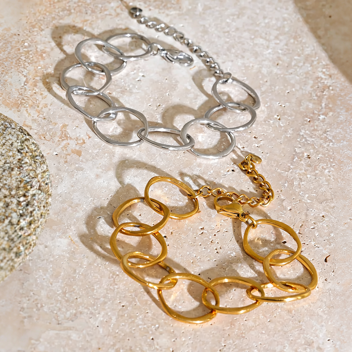 Bramble Oval Link Bracelet