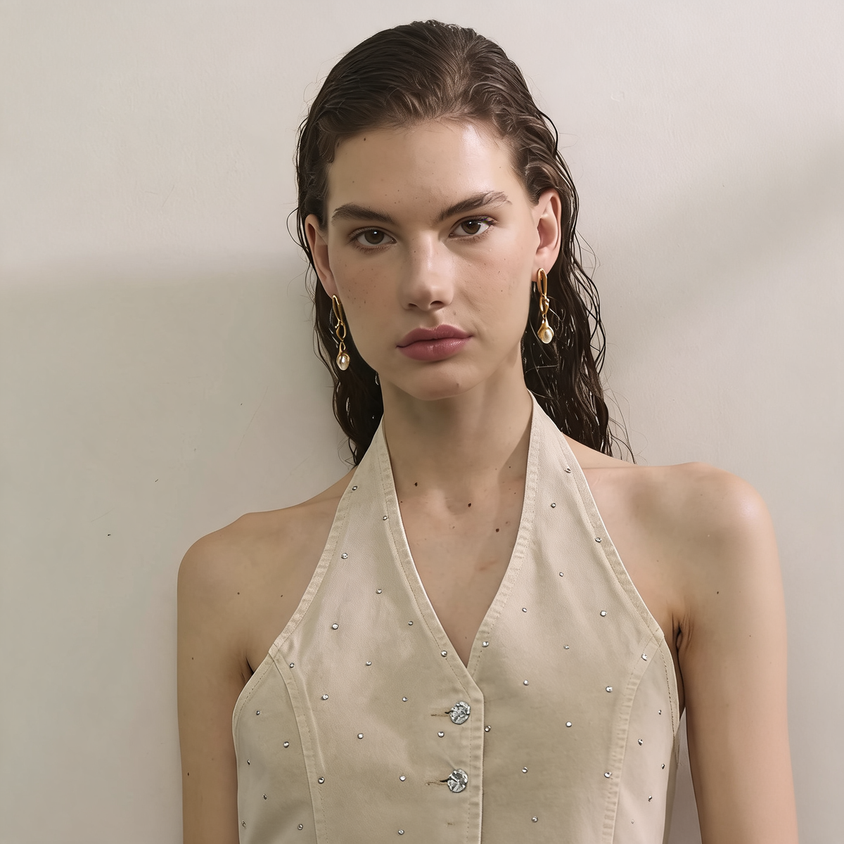 Bea Faux Pearl Earrings