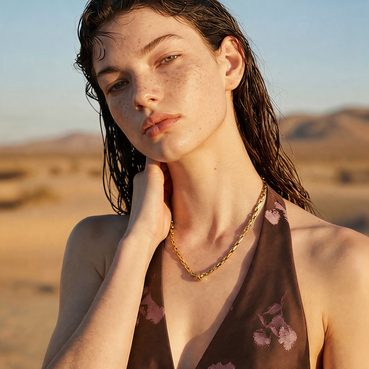Alma Fine Chain Necklace
