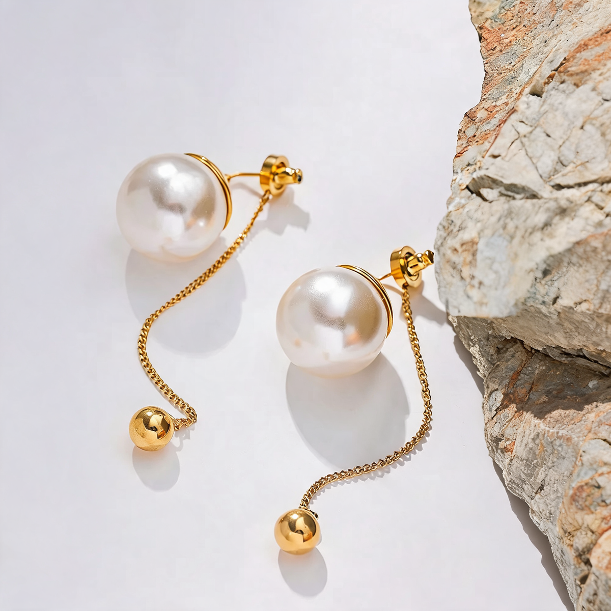 Elin Faux Pearl Earrings