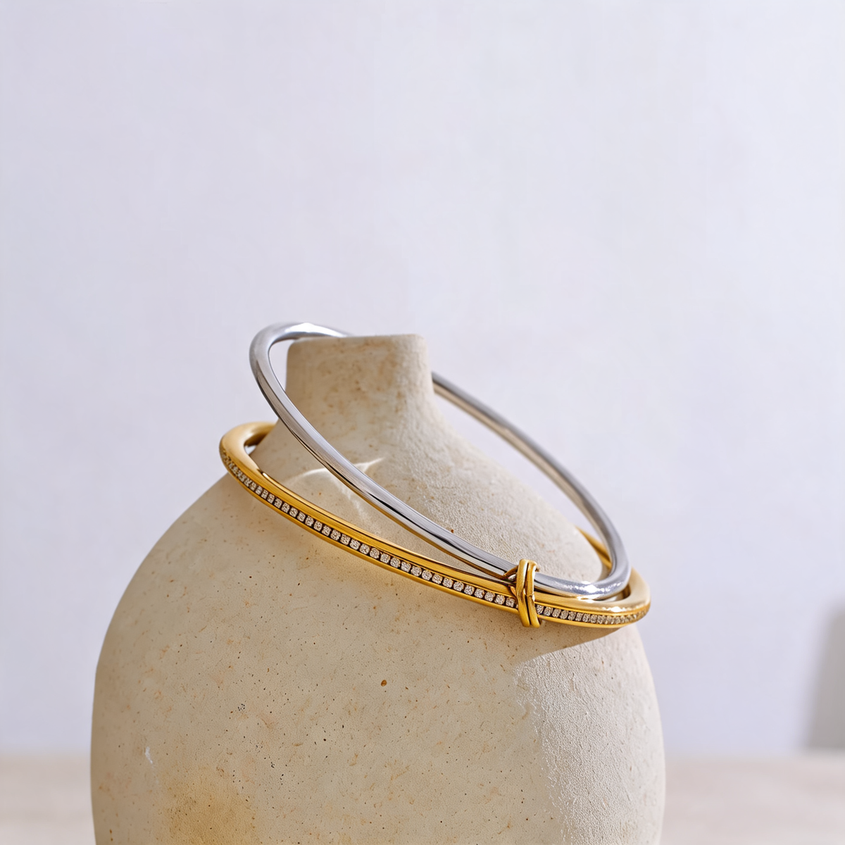 Emma Crystal Stacking Bangle