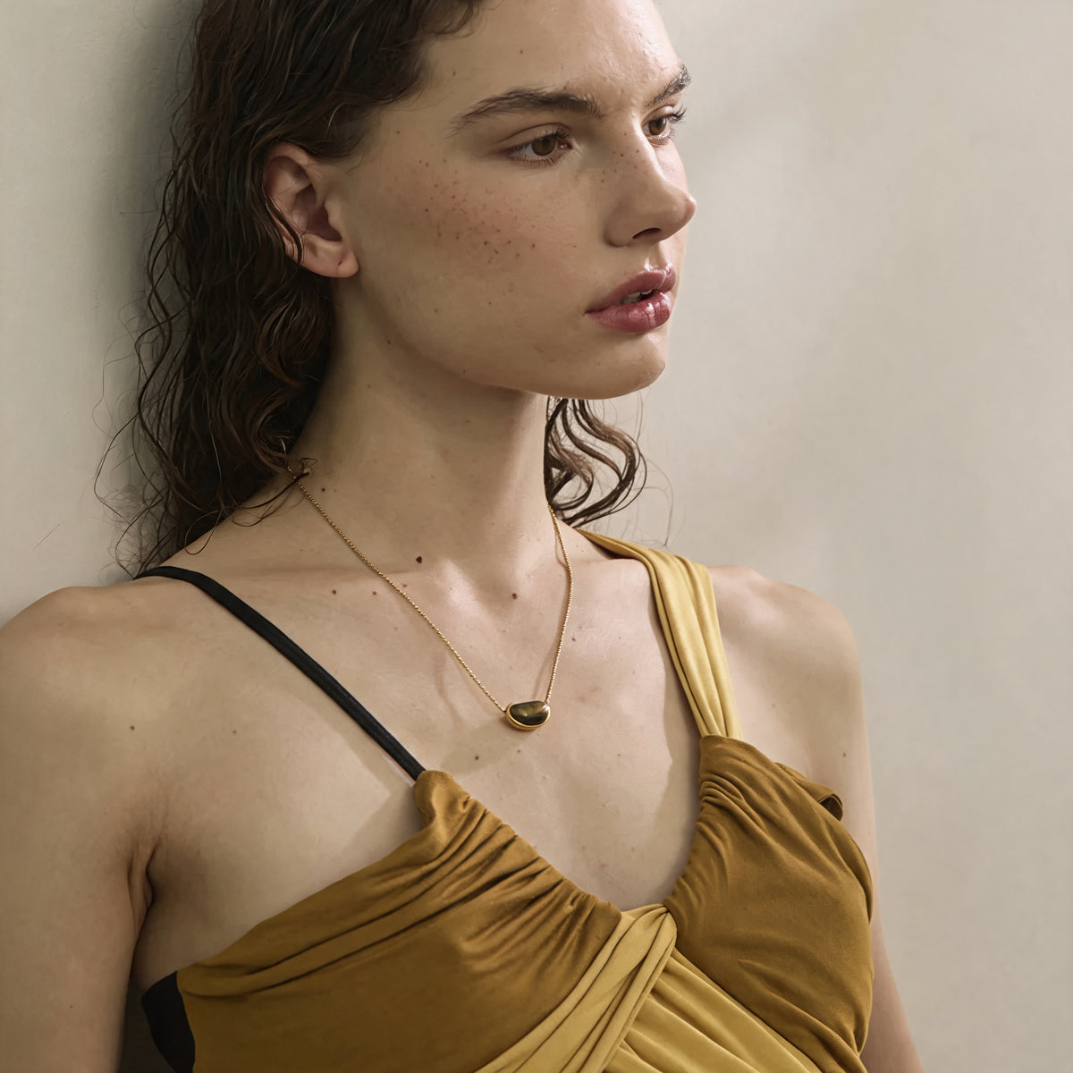 Maisie Domed Stone Necklace