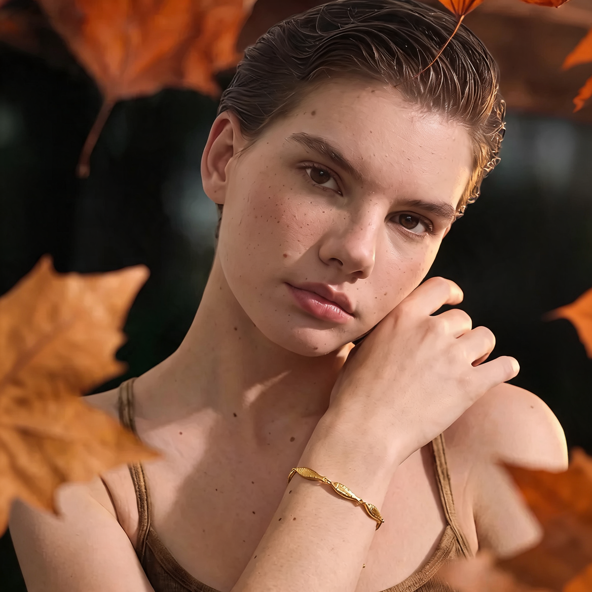Lake Fish Chain Bracelet