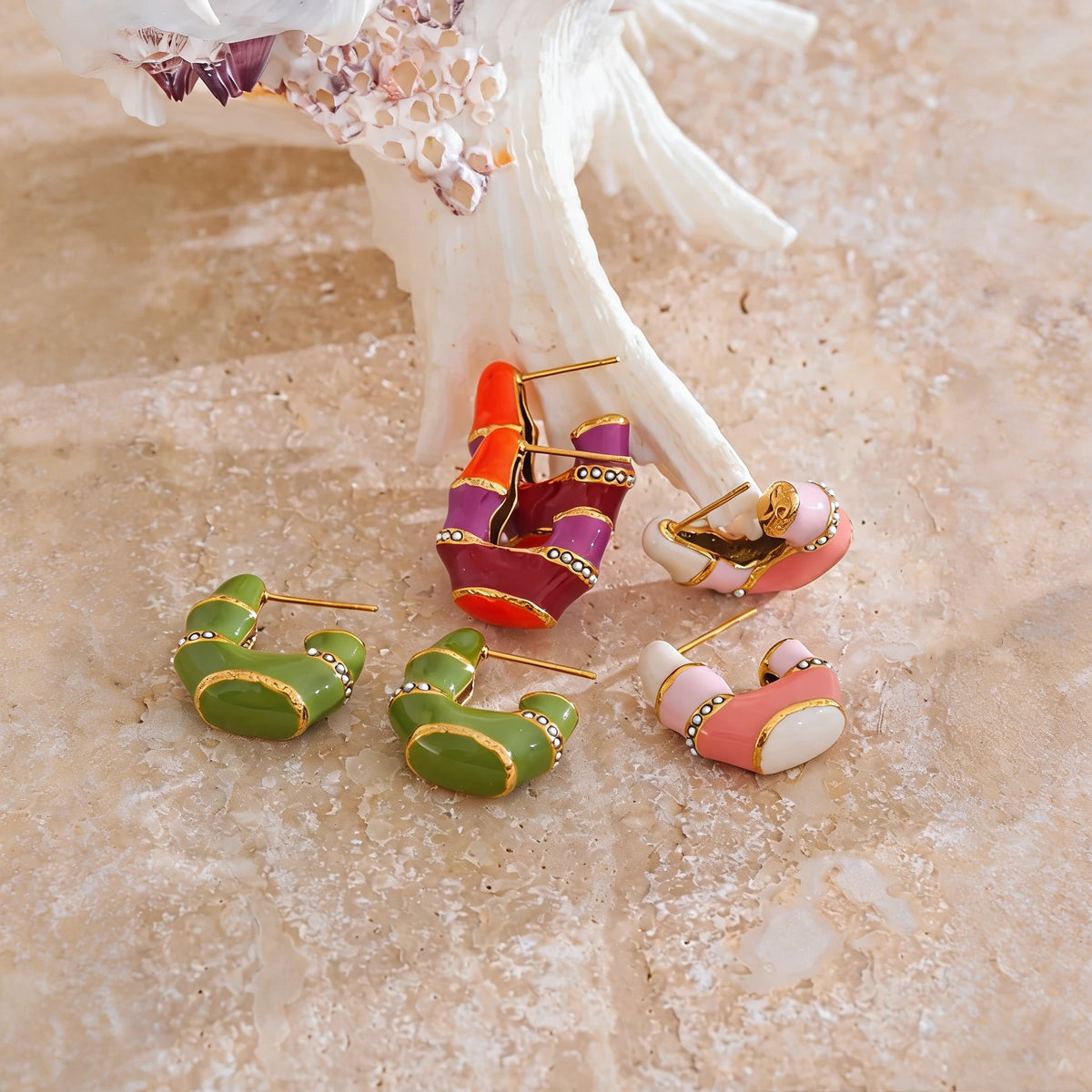 Zola Multicolor Charm Earrings