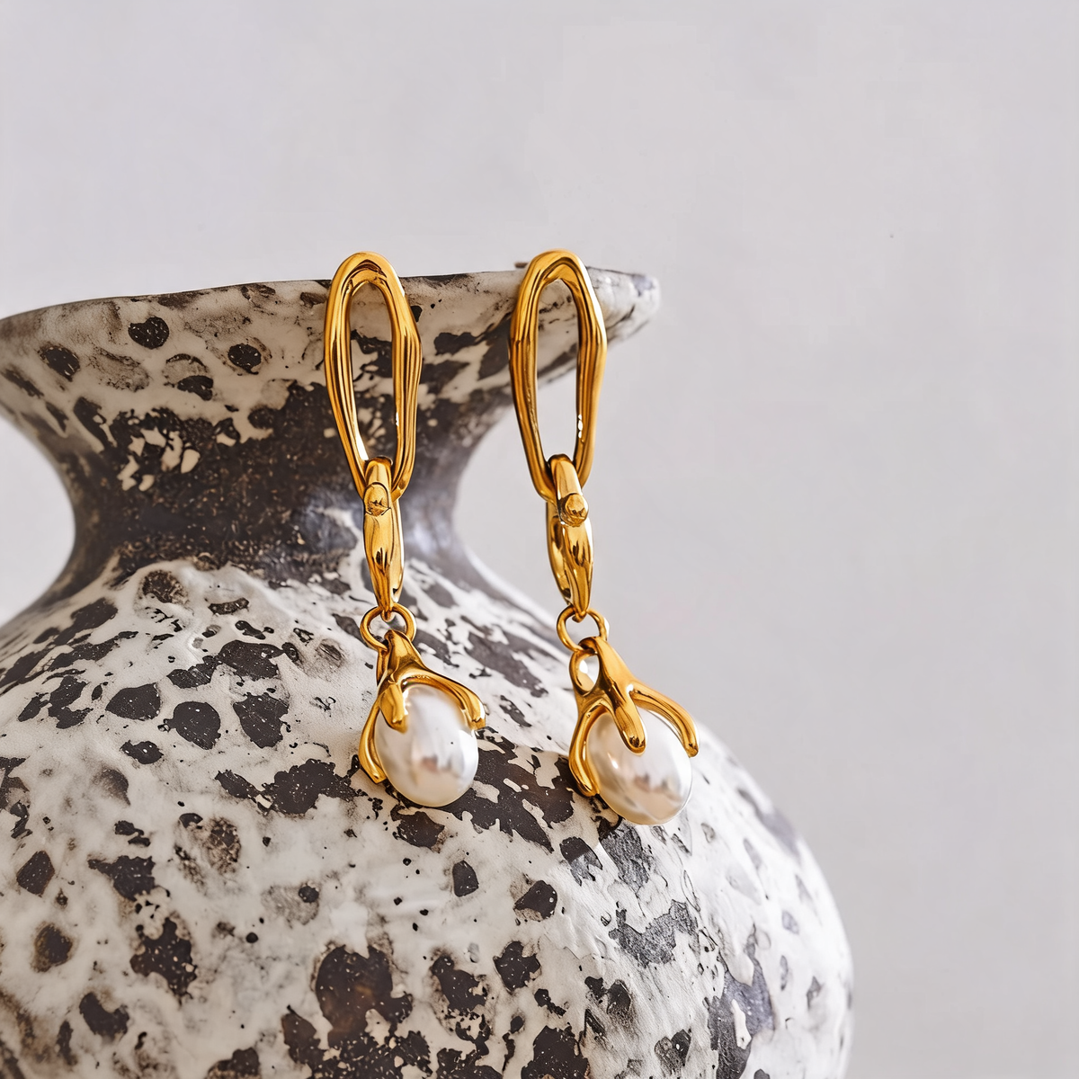 Bea Faux Pearl Earrings