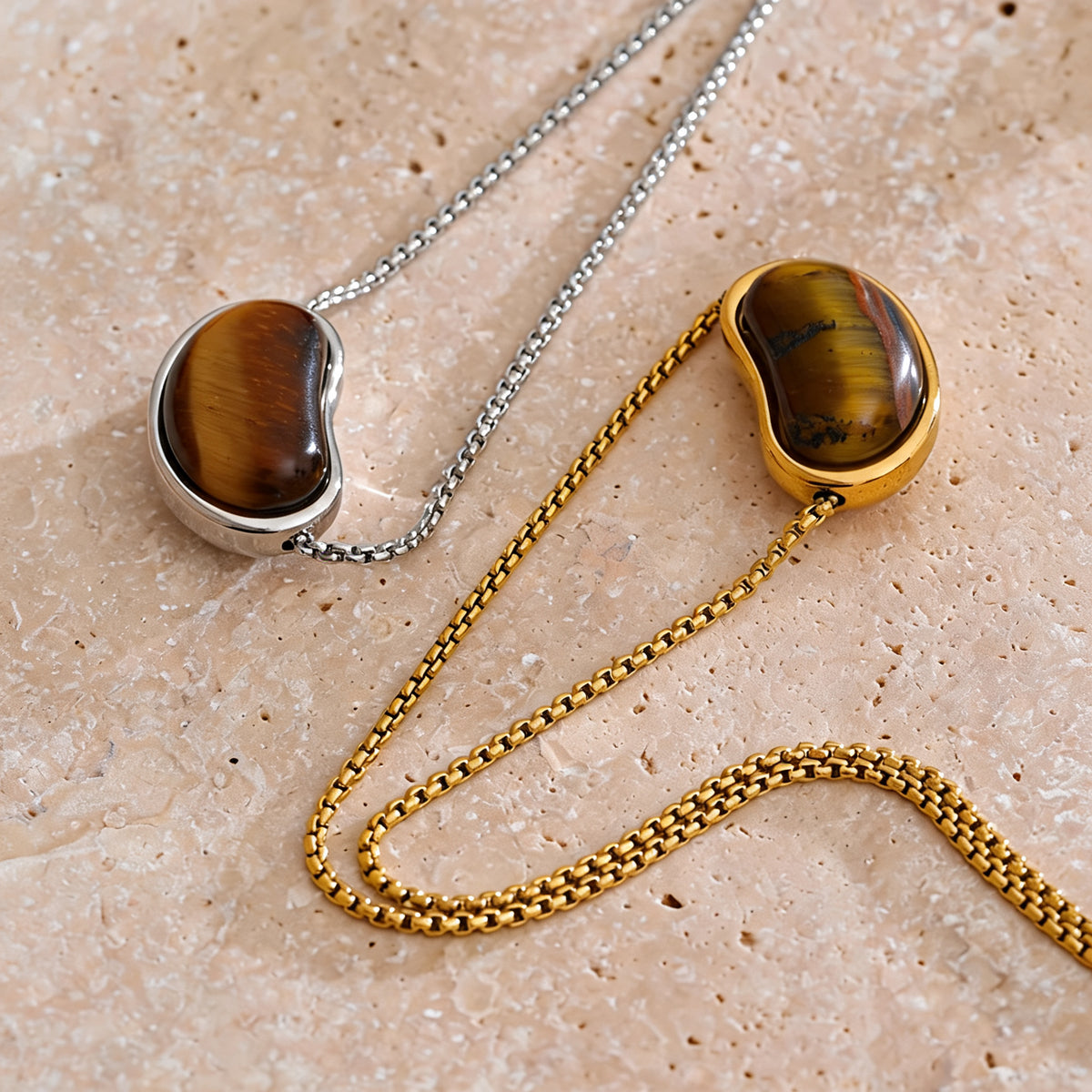 Maisie Domed Stone Necklace