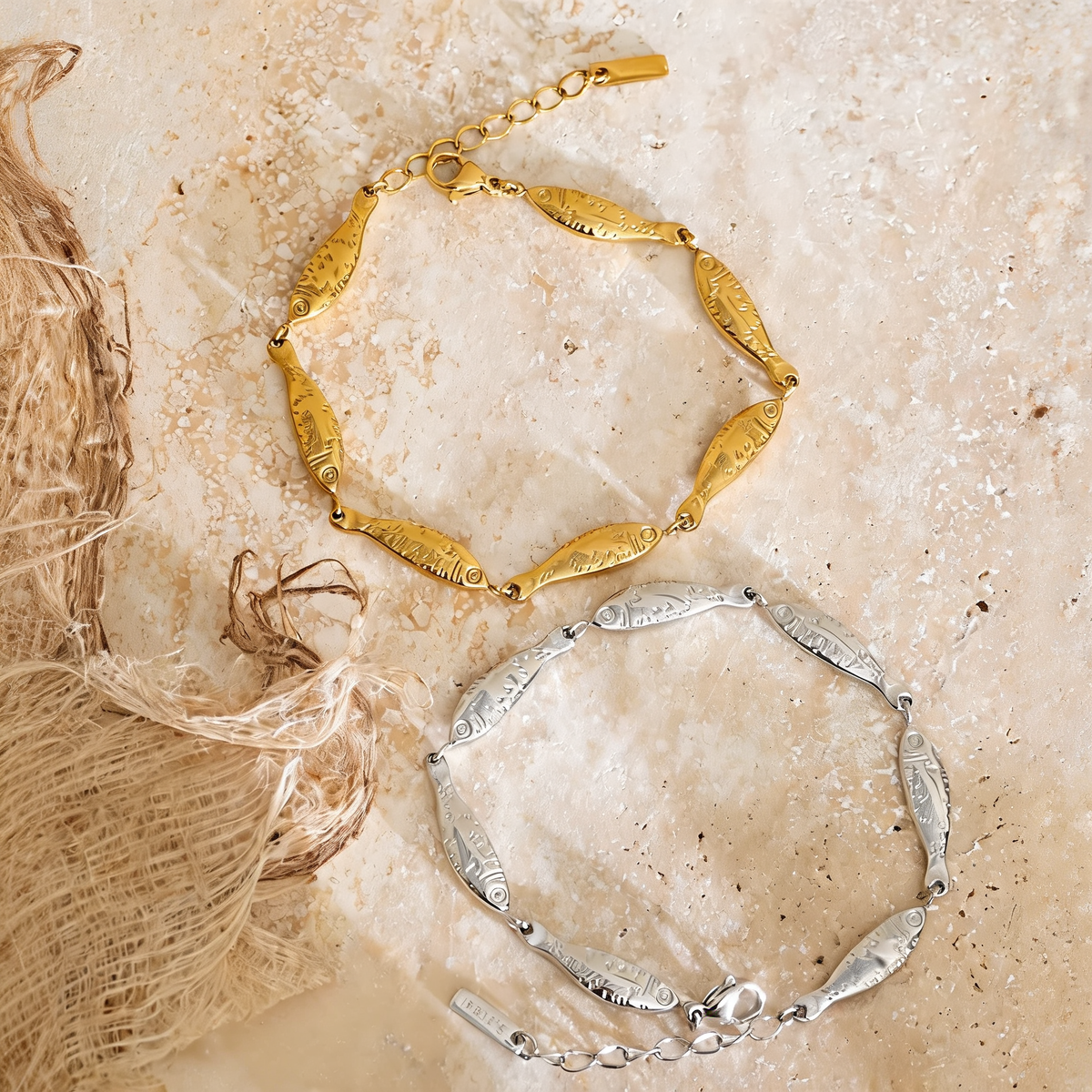 Lake Fish Chain Bracelet