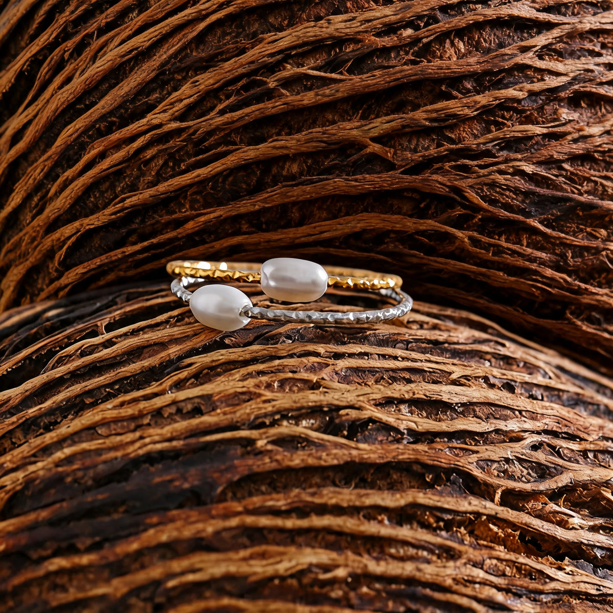 Neve Pearl Thin Ring