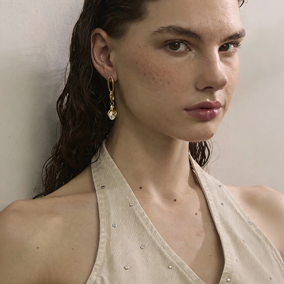Bea Faux Pearl Earrings