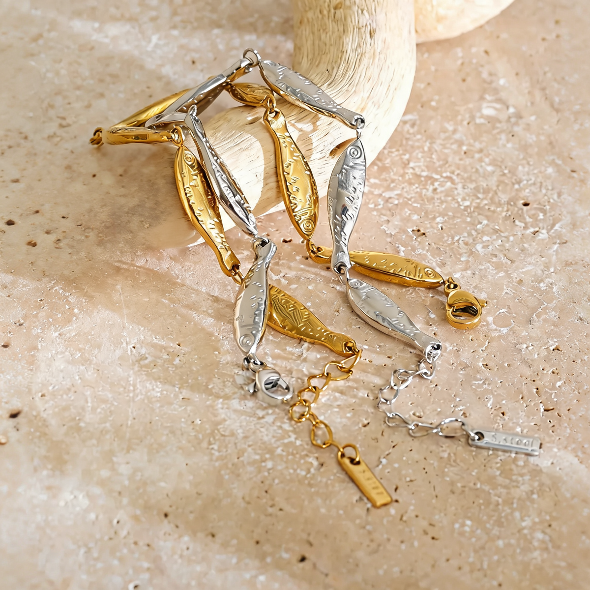 Lake Fish Chain Bracelet