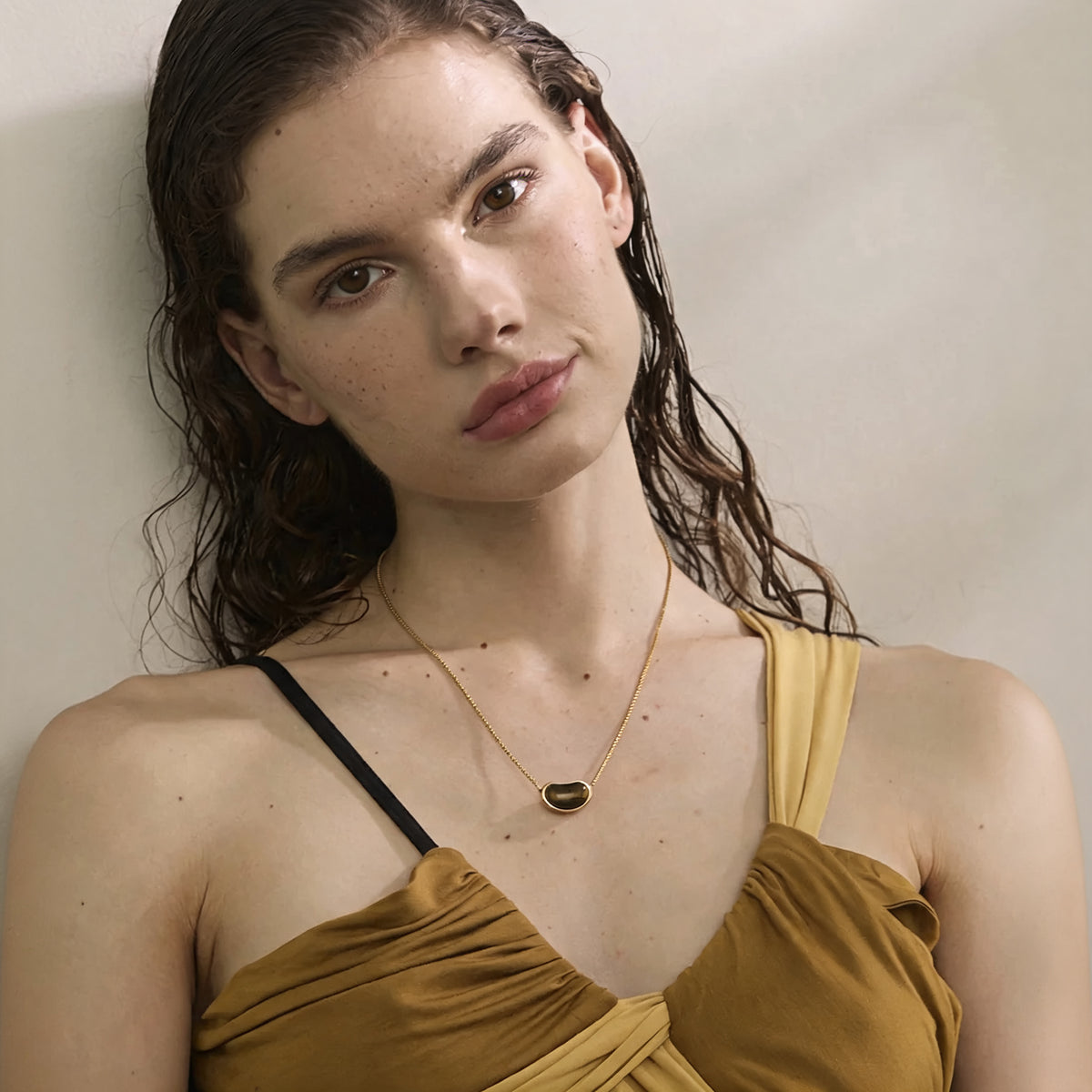 Maisie Domed Stone Necklace