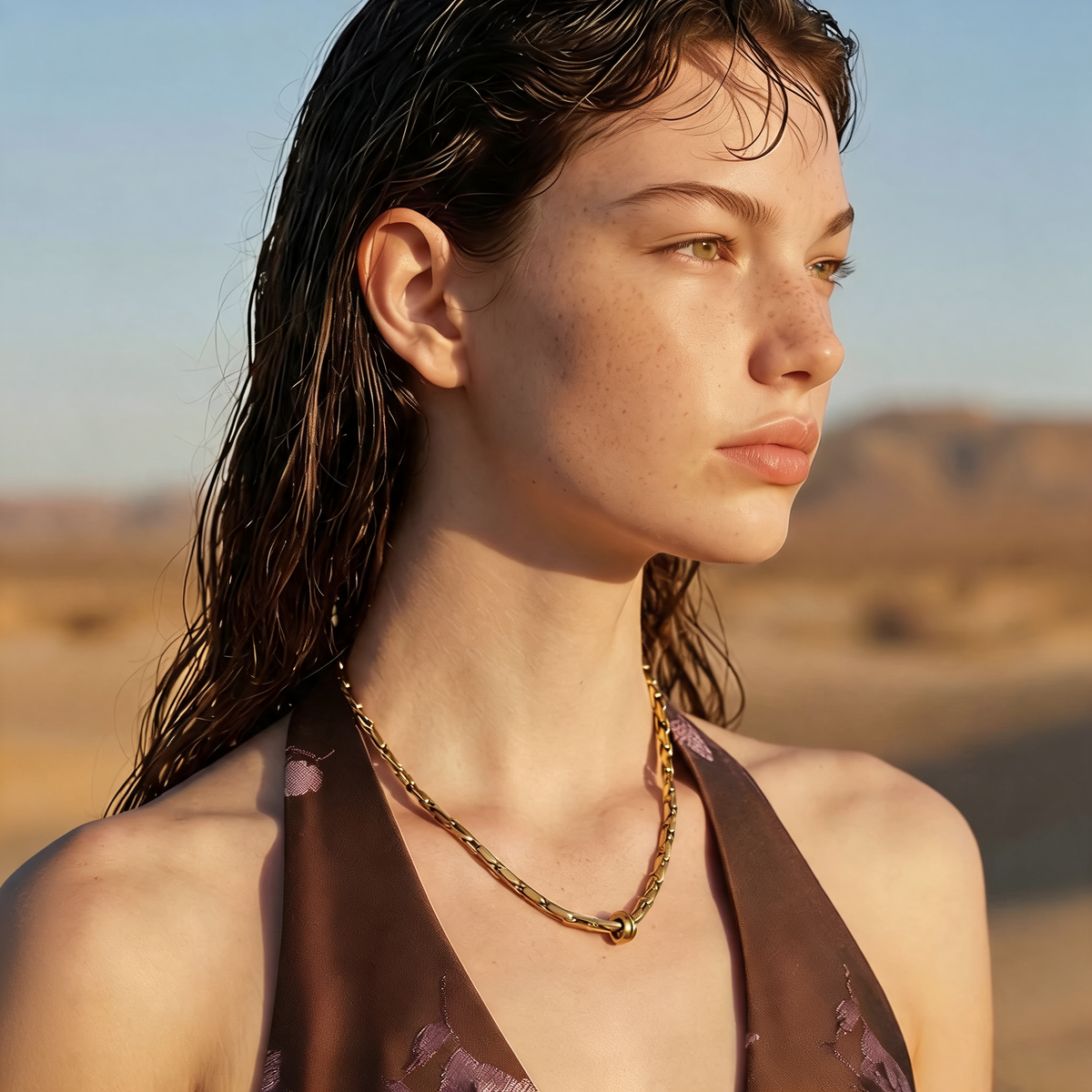 Alma Fine Chain Necklace