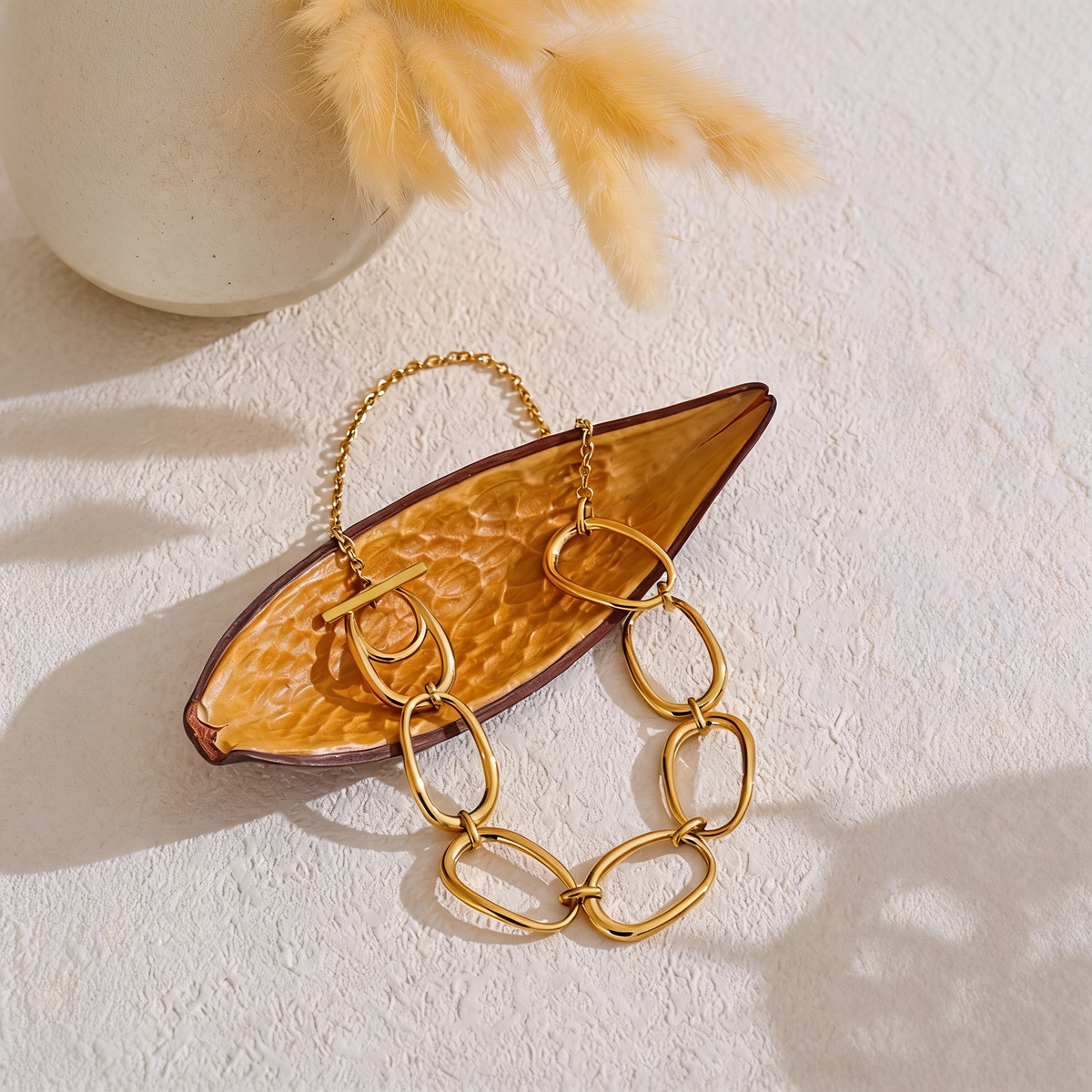 Linden Link Collar Necklace