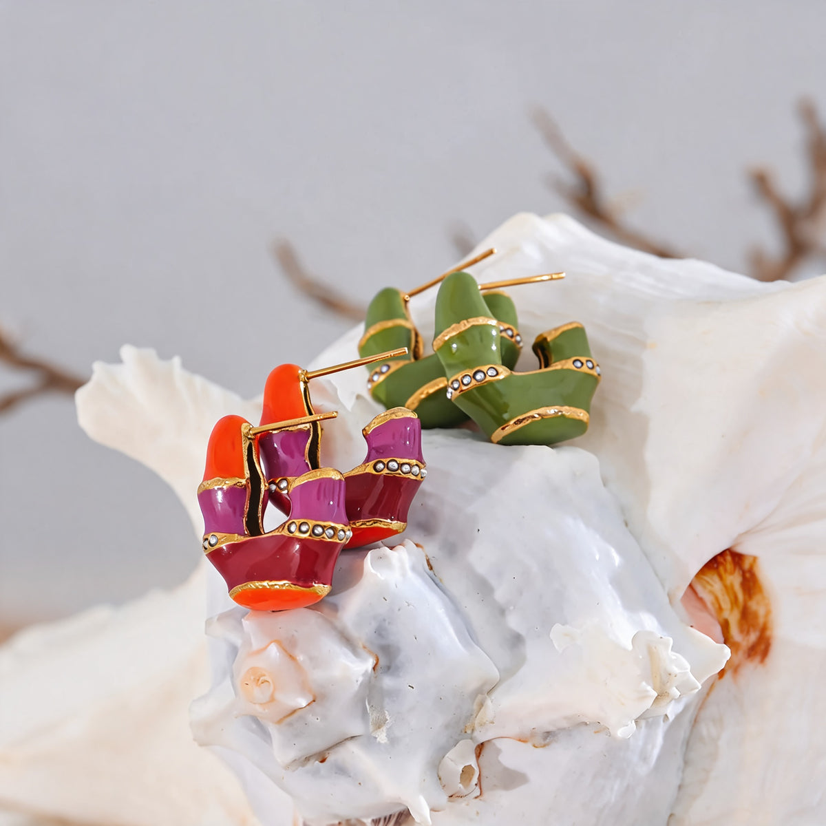 Zola Multicolor Charm Earrings