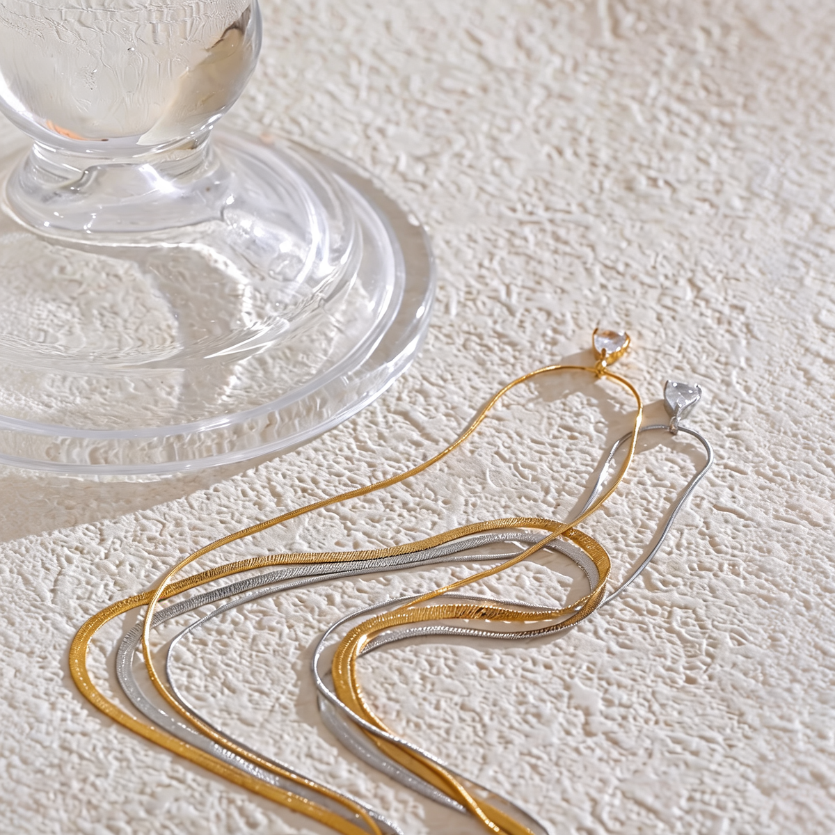 Sadie Layered Drop Necklace