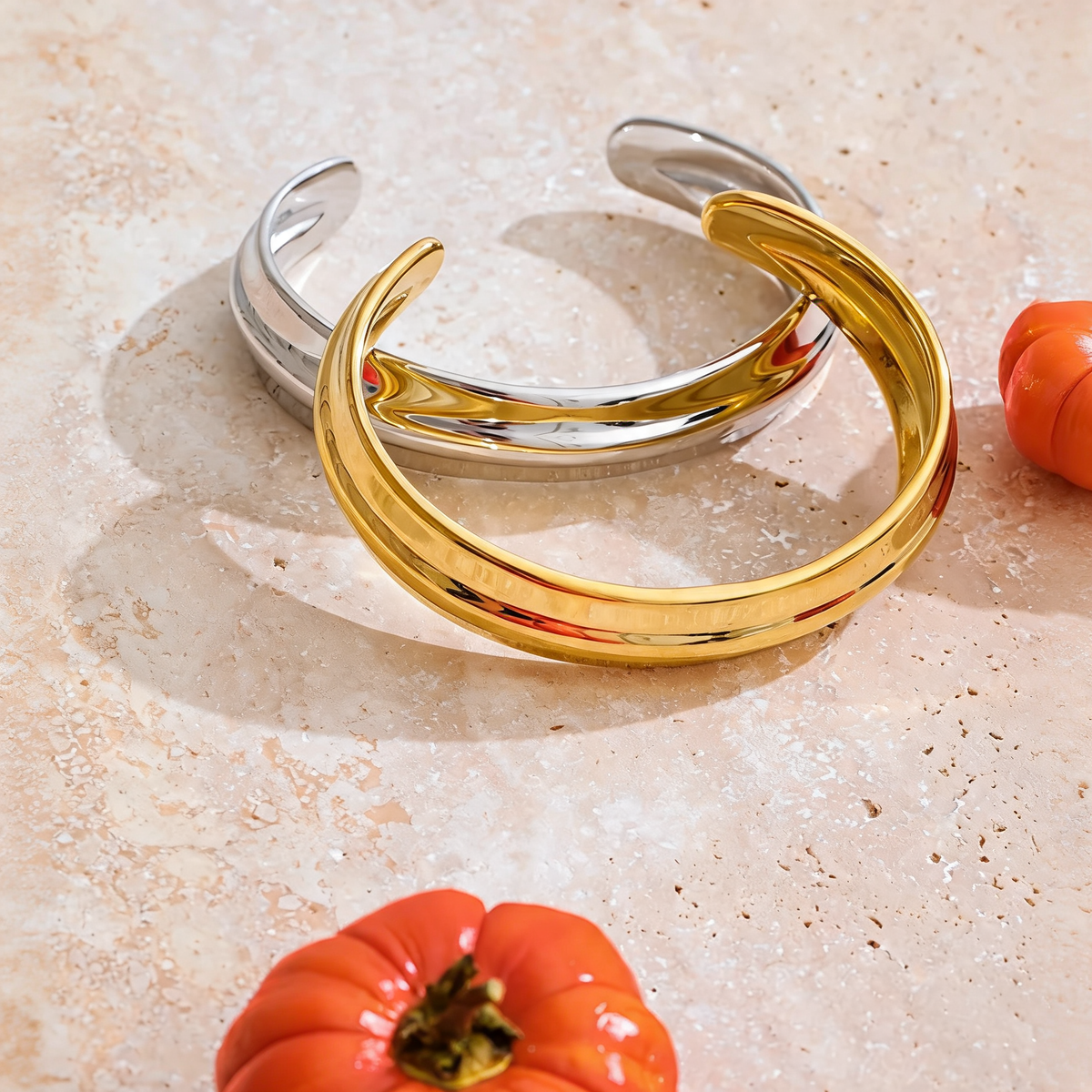 Clay Double Band Cuff