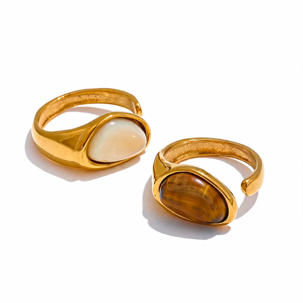Cassia Shell Inlay Ring