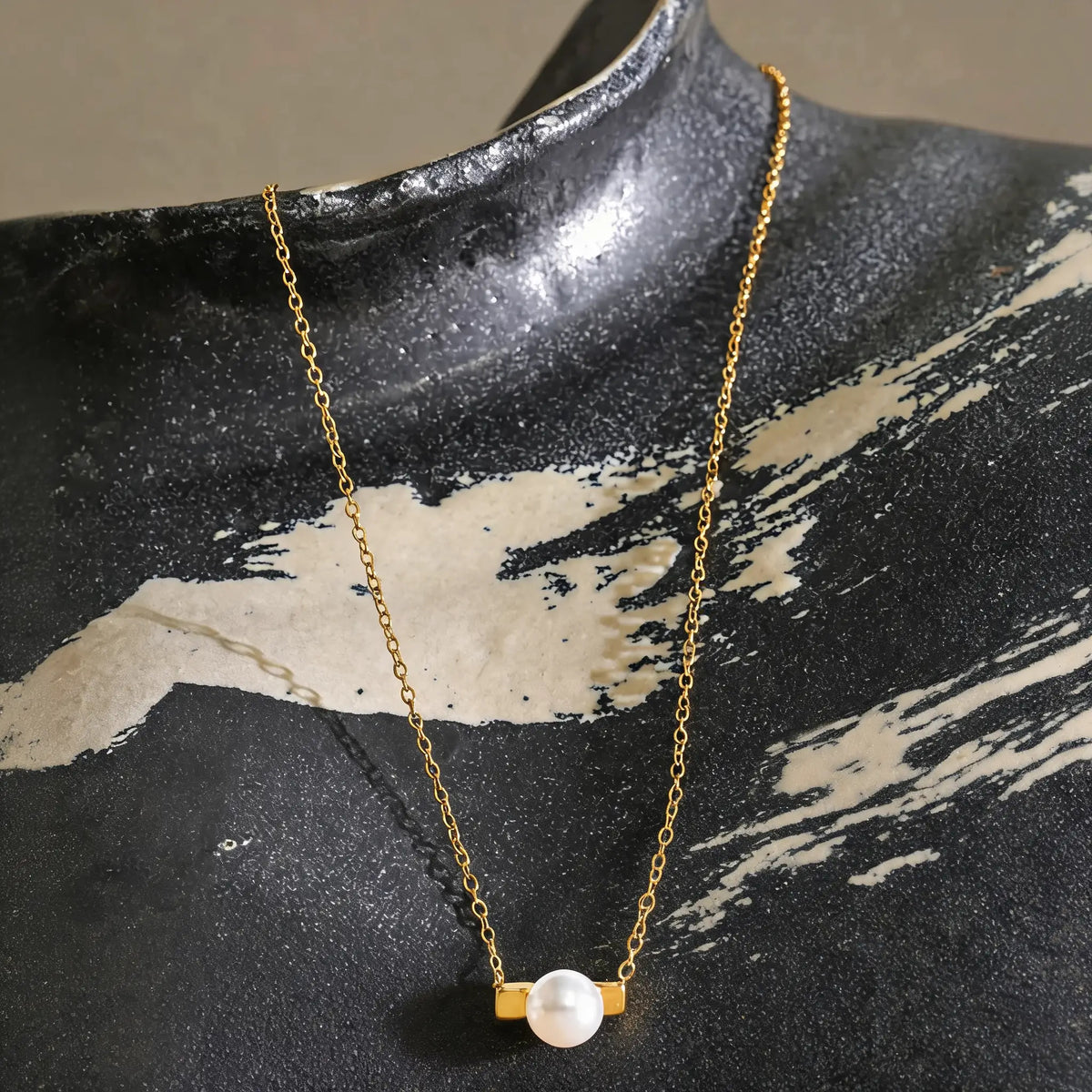 Pippa Faux Pearl Necklace