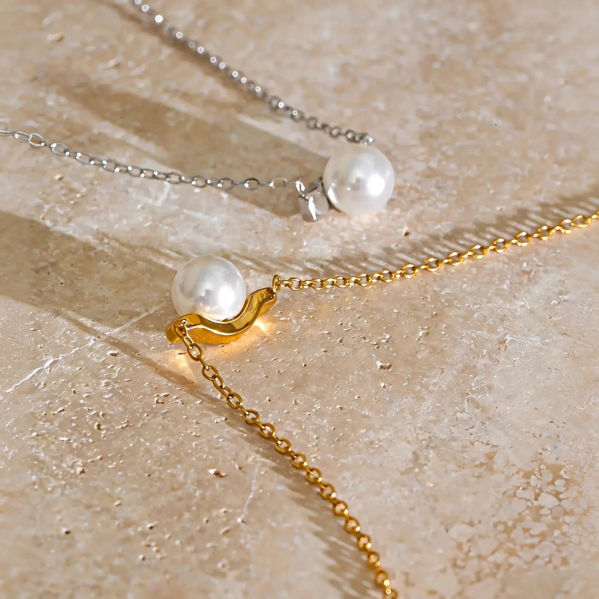Pippa Faux Pearl Necklace