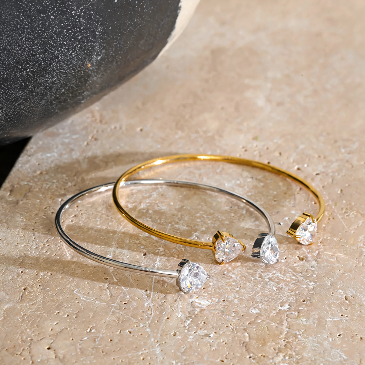 Birdie Crystal Cuff Bracelet