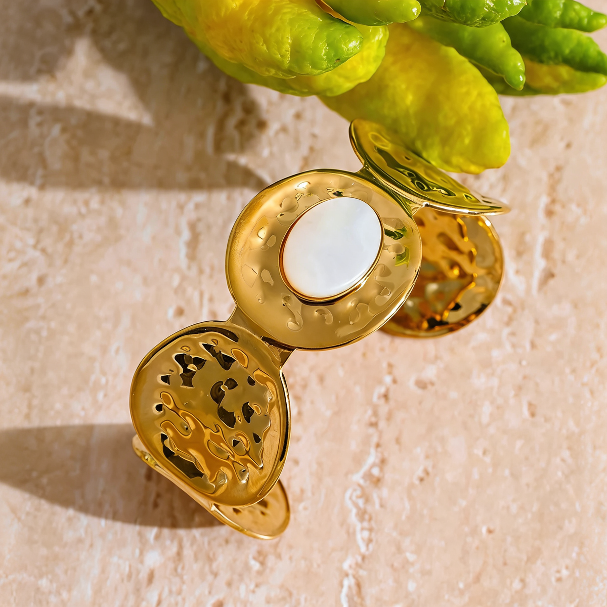 Anna Shell Cuff Bracelet
