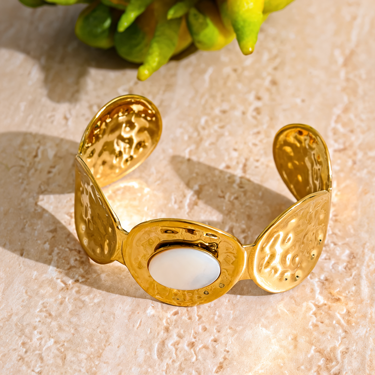 Anna Shell Cuff Bracelet