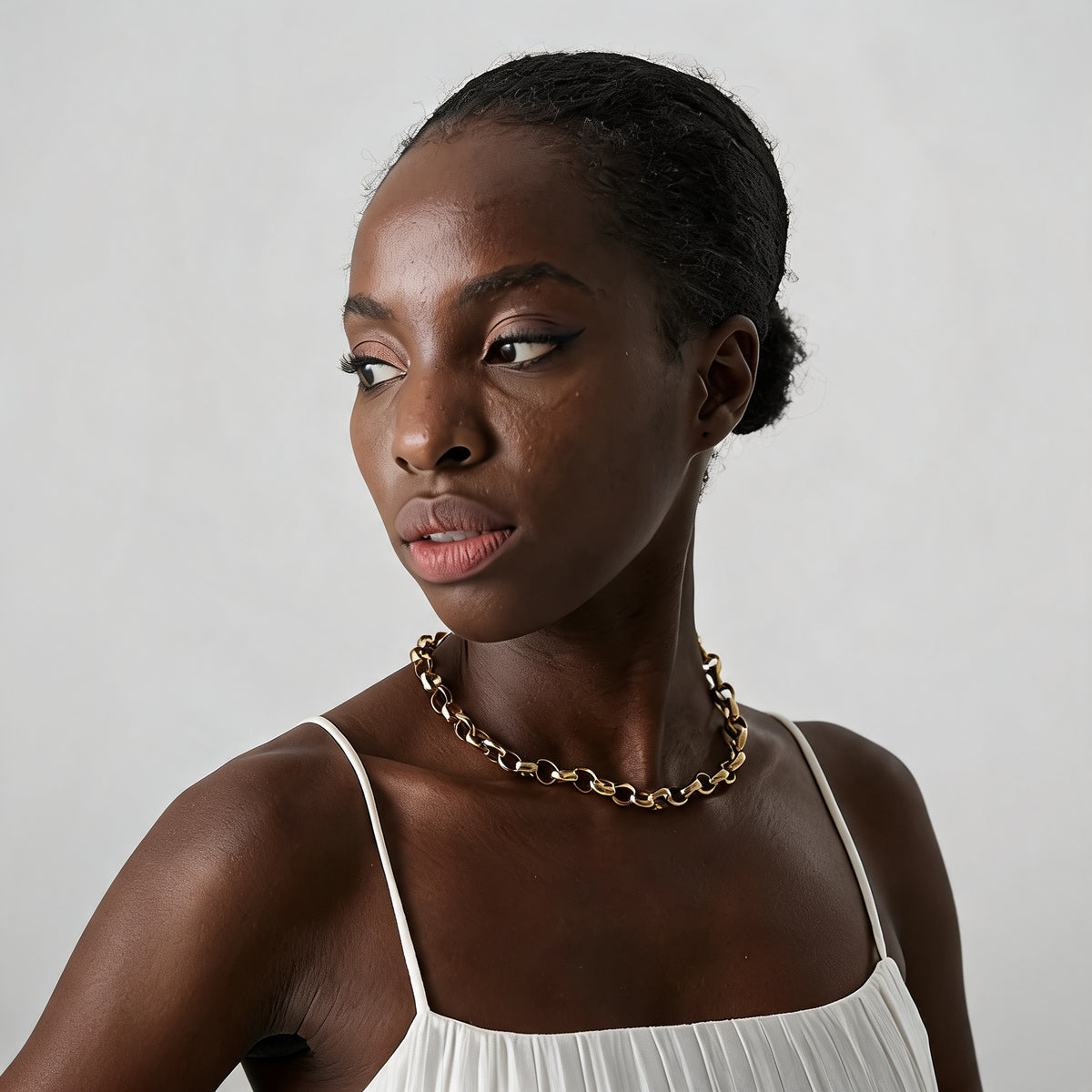 Canyon Textured Collar Necklace