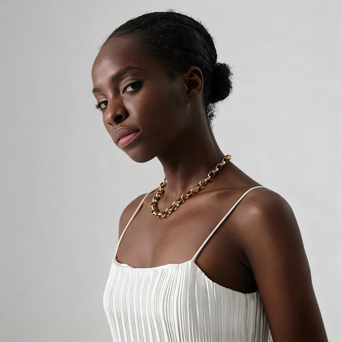 Canyon Textured Collar Necklace