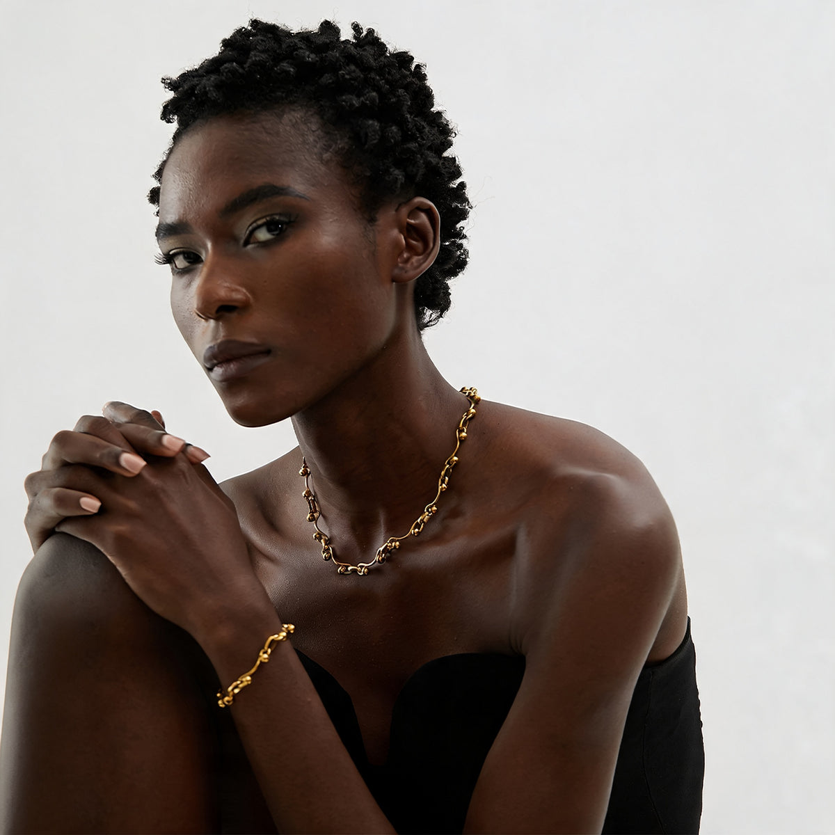 Hattie Beaded Chain Set