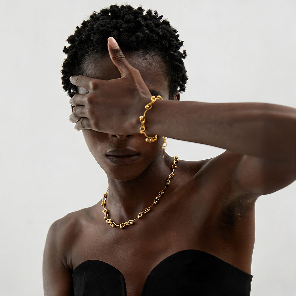 Hattie Beaded Chain Set