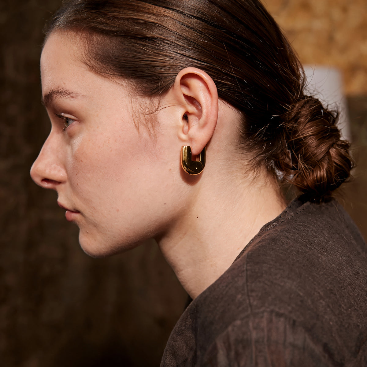 Piper Hollow Hoop Earrings