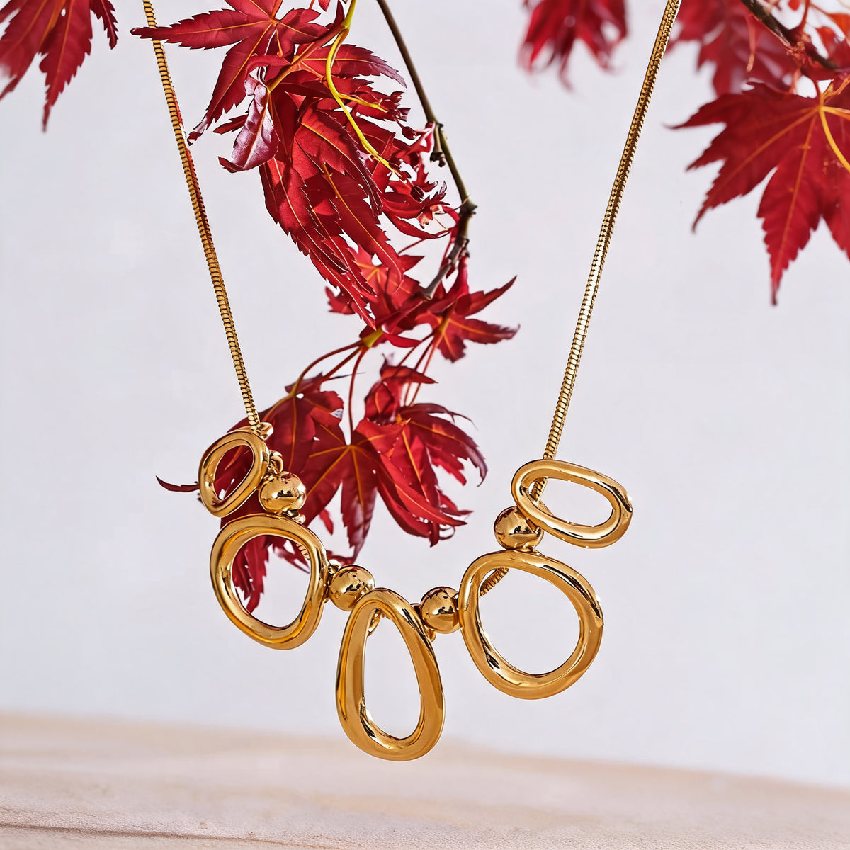 Adele Oval Link Necklace