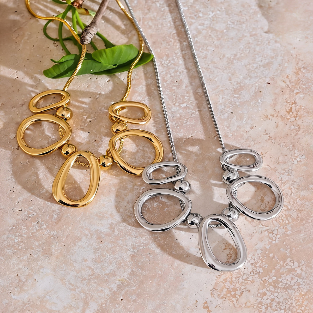 Adele Oval Link Necklace