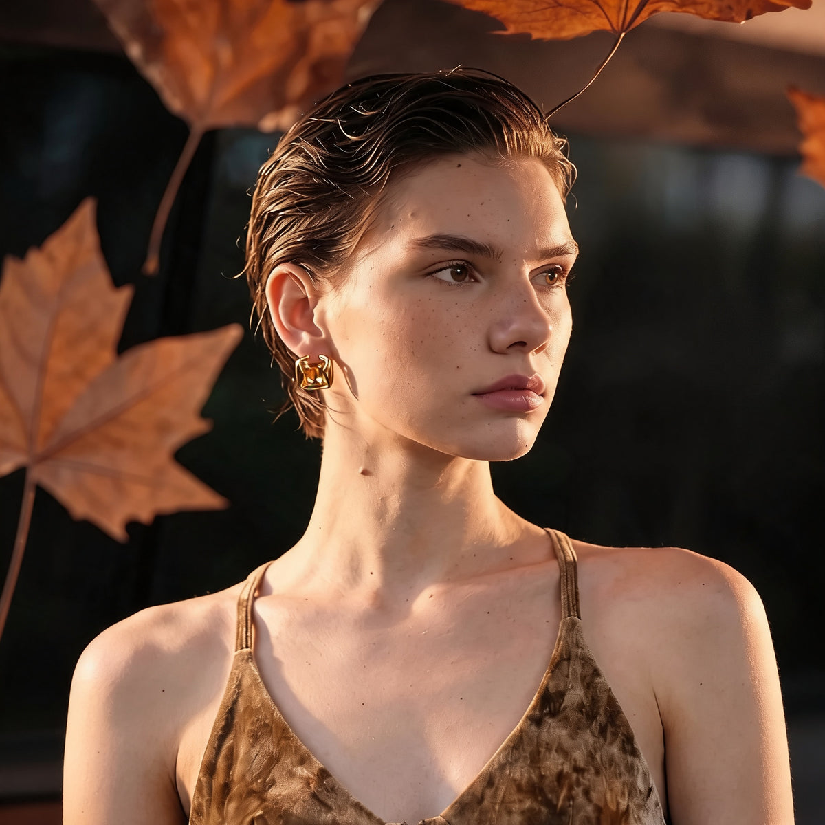 Verity Crystal Stud Earrings